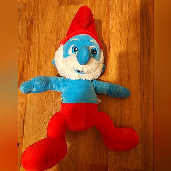 Build A Bear Workshop Papa Smurf Plush 16" Stuffed Plush - Picture 1 of 11